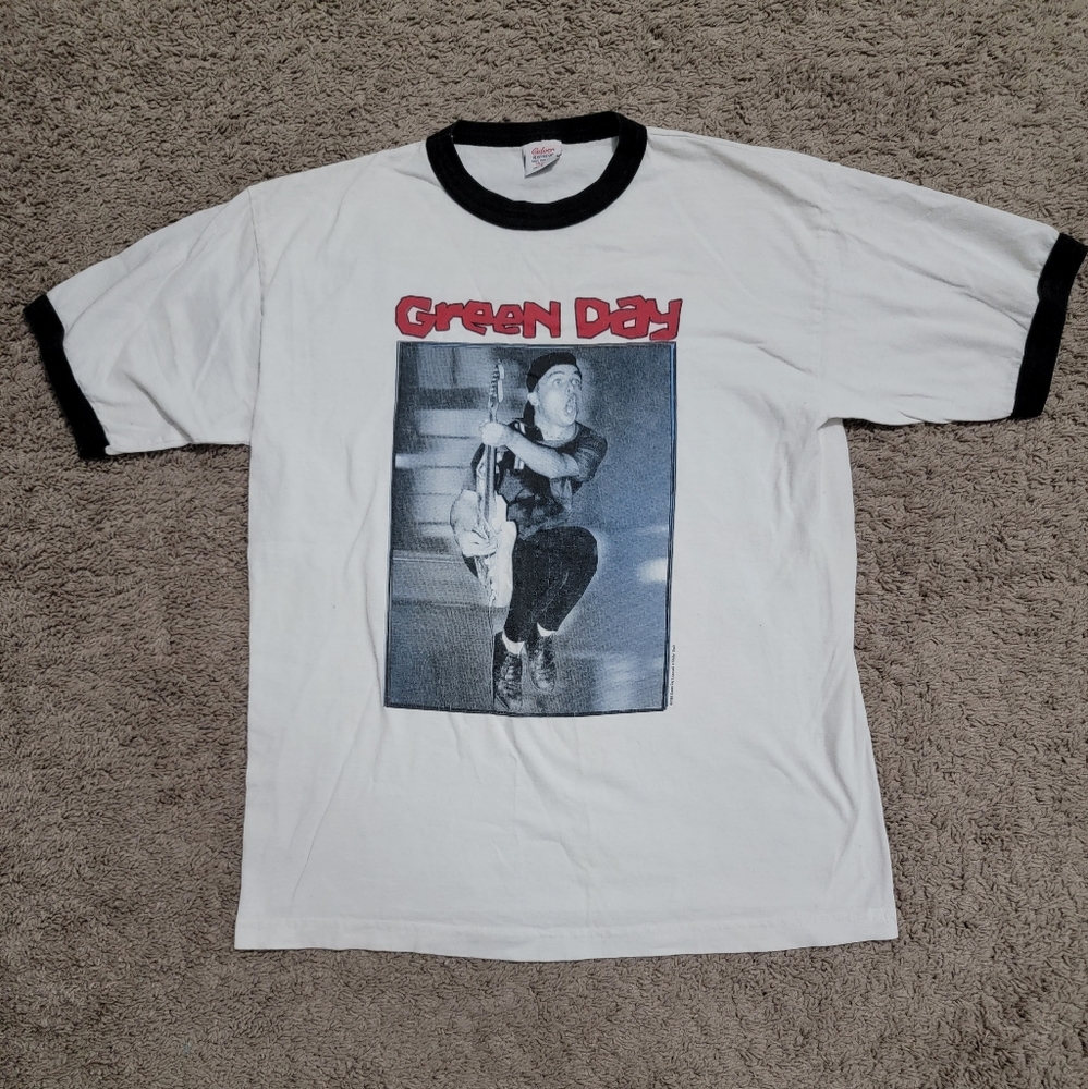 1997 green day ringer tee